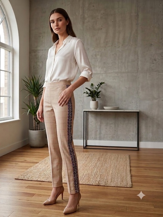 Tory Burch Pants - Tory Burch Tailored, Straight-Leg Trousers, Size 6